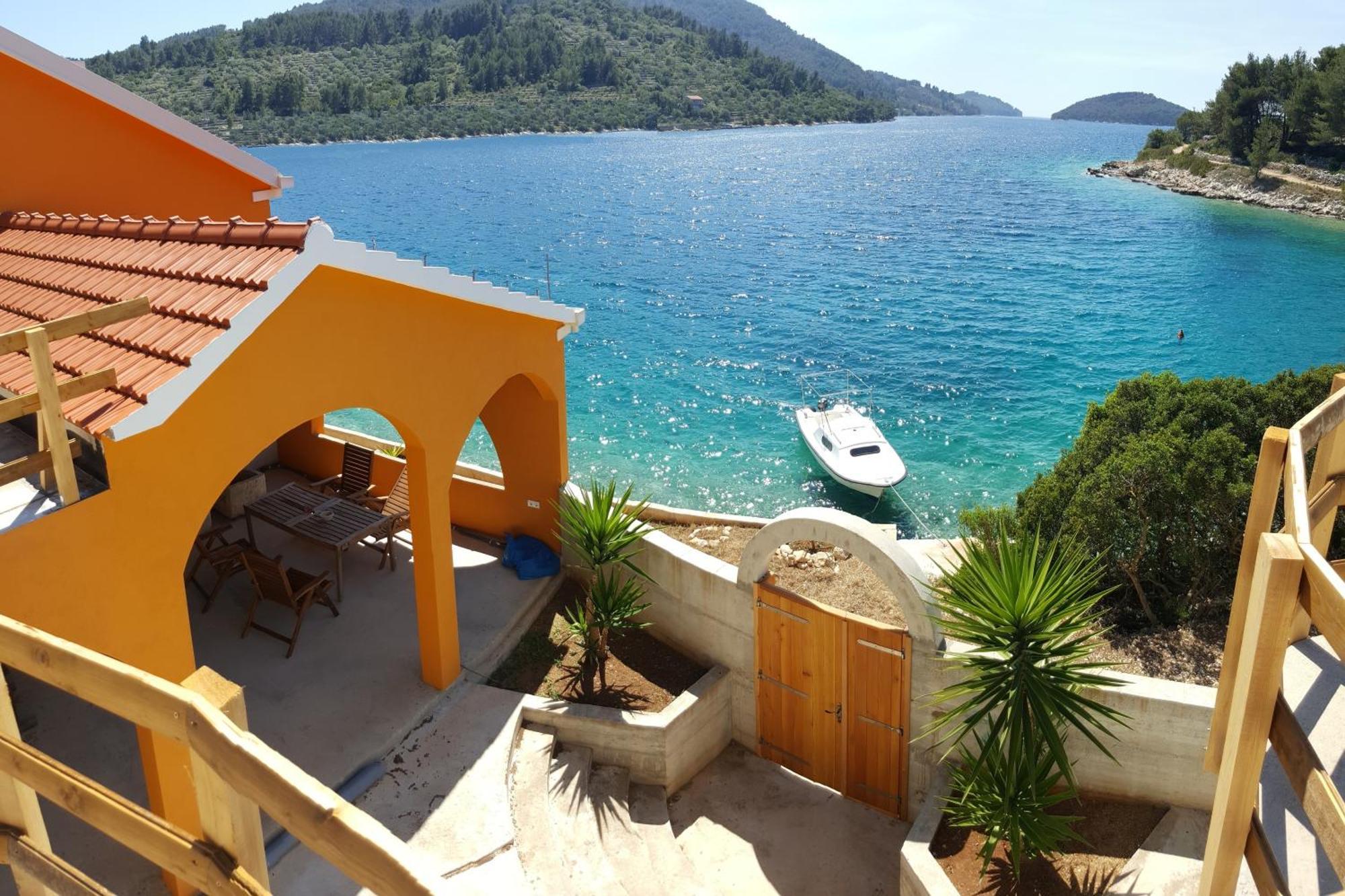 Ferienwohnung Casa Naranja Croatia Vela Luka Exterior foto